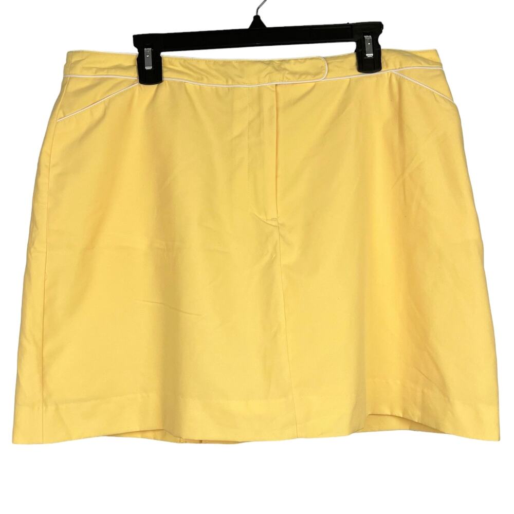 IZOD Woman’s Athletic Style Stretch Twill Skort   16  Tennis   Golf  Athleisure